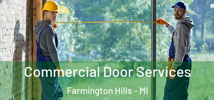  Commercial Door Services Farmington Hills - MI
