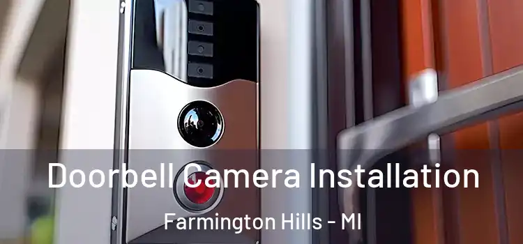  Doorbell Camera Installation Farmington Hills - MI