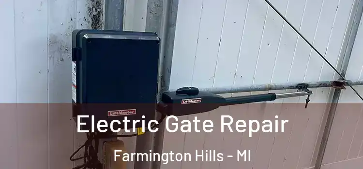 Electric Gate Repair Farmington Hills - MI