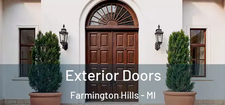 Exterior Doors Farmington Hills - MI