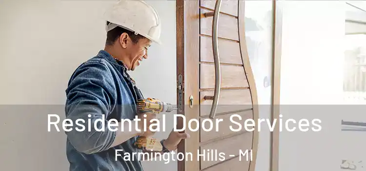  Residential Door Services Farmington Hills - MI