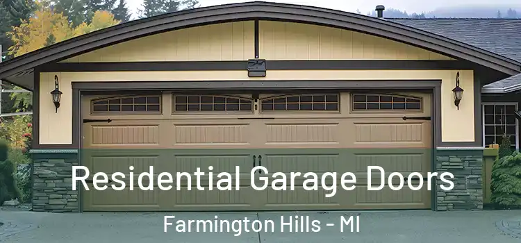  Residential Garage Doors Farmington Hills - MI